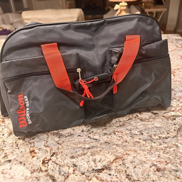Wilson Bags Vintage Wilson Sports Gear Bag Sports Active Gym Tote